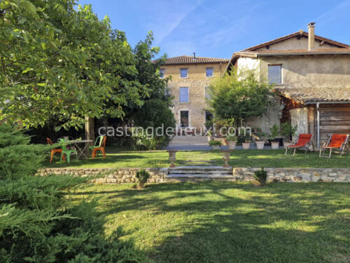 FR168 - Maison de familiale de charme avec piscine proche de Lyon