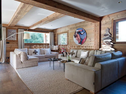 FR212- Ferme alpine traditionnelle vue sur les Aravis